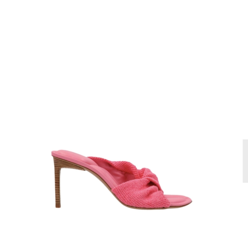 ‼️SOLD on VC‼️JACQUEMUS "LES MULES BAGNU" TERRY CLOTH SANDALS - Picture 8 of 17